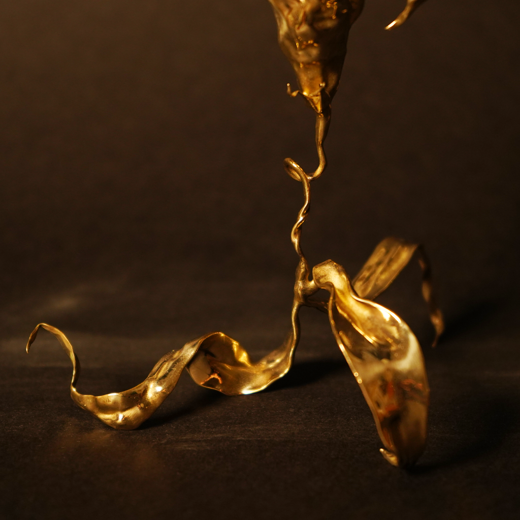 Brass Flower Incense Holder | Scenadu